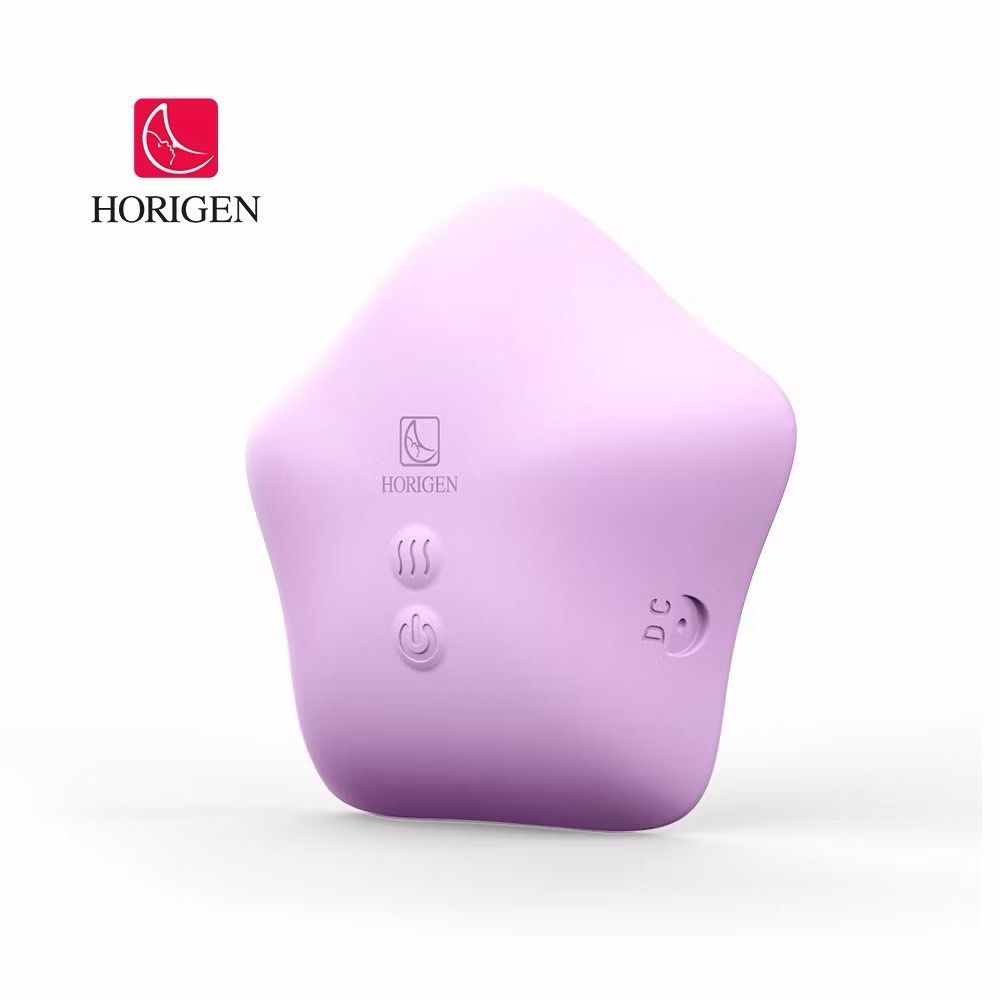 Horigen Lactation Massager Heated Star Shape (Category: Breastfeeding & Bottle Feeding) located in Manila. Submitted by declutterforamari (Listing ID 1465889299, Image 1). Description: - Authentic Horigen star-shaped lactation massager in purple - Helps relieve clogged ducts and breastfeeding engorgement - Made with soft, skin-safe silicone material - Features soothing heat and adjustable vibration settings - Ergonomic design with a narrow tip, s