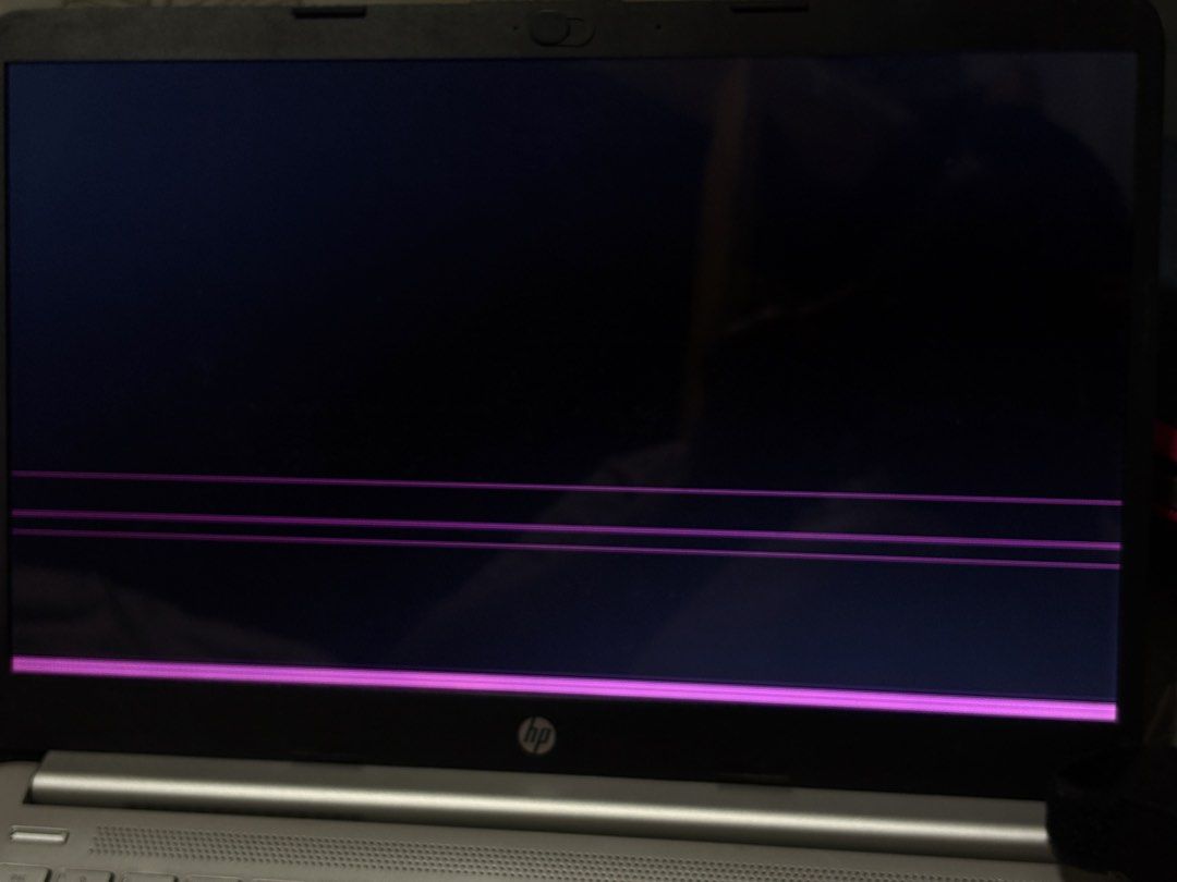 HP 14-cf0006TX (Category: Laptops & Notebooks) located in Bacoor. Submitted by lexiebuys (Listing ID 1465874486, Image 3). Description: Bought in 2019. Mainly used for writing reports. Functions well. Main issue is the screen but when used with external monitor— still fine. With charger - Model: HP 14-cf0006TX Laptop (Silver) - Processor: Intel Core i3 7th Gen with Radeon Graphics - Display Issue: Noticeable horizontal pink lines across the botto