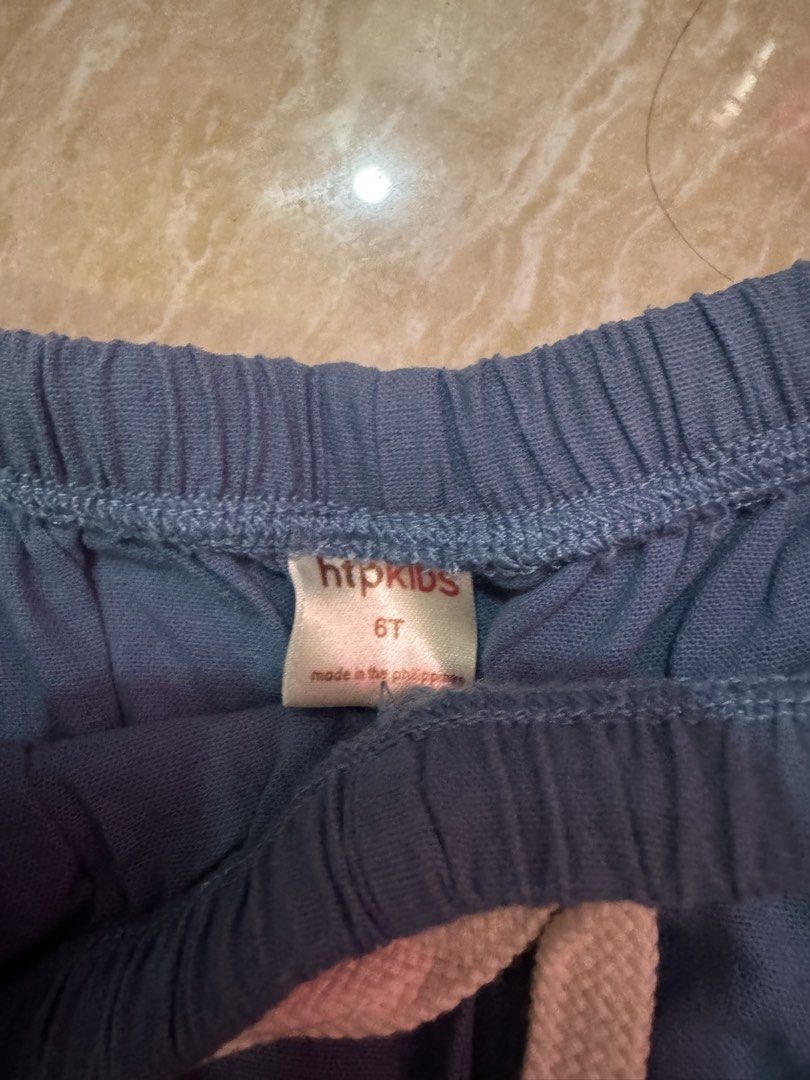 HTP pants for kids (Category: Babies & Kids Fashion) located in Tuguegarao City. Submitted by ginnievillacorte (Listing ID 1465873262, Image 2). Description: HTP Brand Can passed as new Used once only Unisex Size 6t on tag.