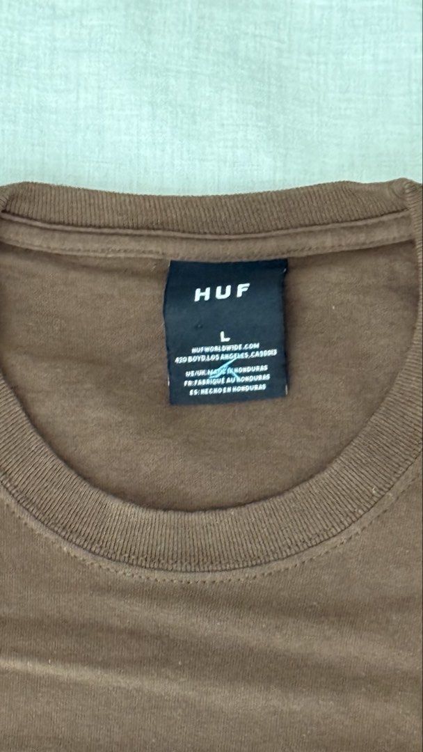 HUF x Steven Harrington Brown Graphic Tee (Category: Tshirts & Polo Shirts ) located in San Juan City. Submitted by sr.archive (Listing ID 1465834079, Image 2). Description: .