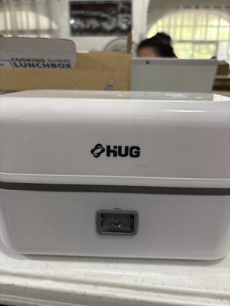 Hug Cooking lunch box (Category: Food Organization & Storage) located in Paranaque City. Submitted by shopofashopaholic (Listing ID 1465840446, Image 2). Description: Hug cooking lunch box 2 layers Brand new in box.