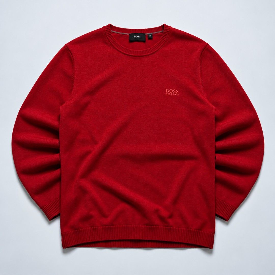 Hugo Boss Knitted Sweater (Category: Coats, Jackets and Outerwear) located in San Pablo. Submitted by refitsph (Listing ID 1465827155, Image 1). Description: - Width: 19.5 - Length: 27.5 - Legit / Authentic - Flawless - Already Washed and Ready to Wear.