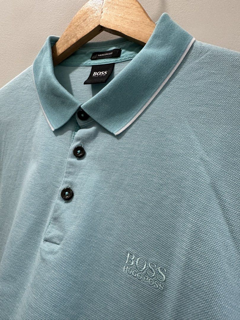 Hugo Boss Polo Shirt (Category: Tshirts & Polo Shirts ) located in Baguio. Submitted by .daryl (Listing ID 1465844822, Image 2). Description: 21 width 26 length .