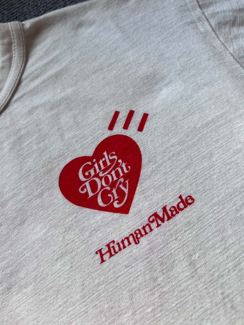 HUMAN MADE (Category: Tshirts & Polo Shirts ) located in Tacloban City. Submitted by lcortuna0908183 (Listing ID 1465797669, Image 3). Description: HUMAN MADE EXCELLENT CONDITION NO ISSUE COLOR MAY DUE LIGHT SIZE: LARGE DIMES: W 22 L 26 COLOR RATE: 9.5/10 DM FOR MORE INFO📩.