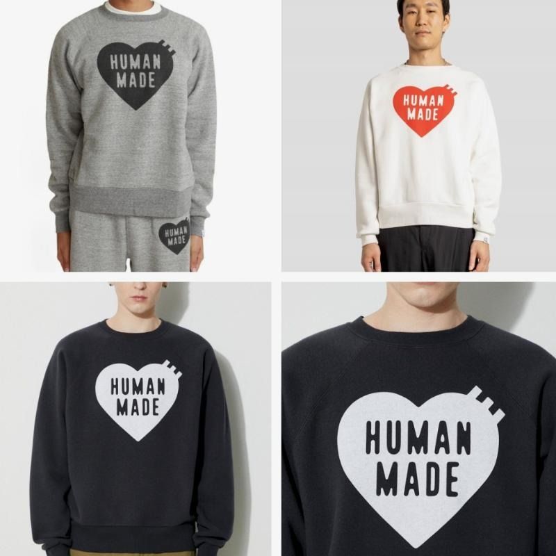 HUMAN MADE 秋冬愛心LOGO印花寬鬆圓領衛衣 （分類：衛衣）位於 Hong Kong。 由 jaminlewis45449 提交（商品編號 1465935889，圖片 1）。簡介： 📏 尺碼查詢：歡迎聯絡客服諮詢合適尺碼 🚚 送貨安排：支持順豐到付、智能櫃配送，落單後3-5個工作天內安排寄出 ⚠️ 溫馨提示：預計貨期僅供參考，貨品或會因船運、空運等不可控因素出現延誤，恕不接受急單，下單前敬請留意。