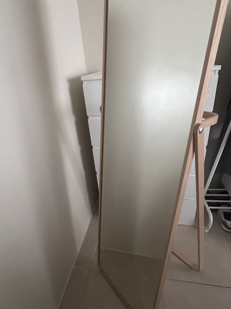 Ikea Ikornnes Mirror (Category: Mirrors) located in Taguig. Submitted by beatrizangela (Listing ID 1465773838, Image 1). Description: Authentic ikea, full length mirror Originally bought for 6999 Pickup Location: BGC, Taguig Shipping via transportify / lalamove .