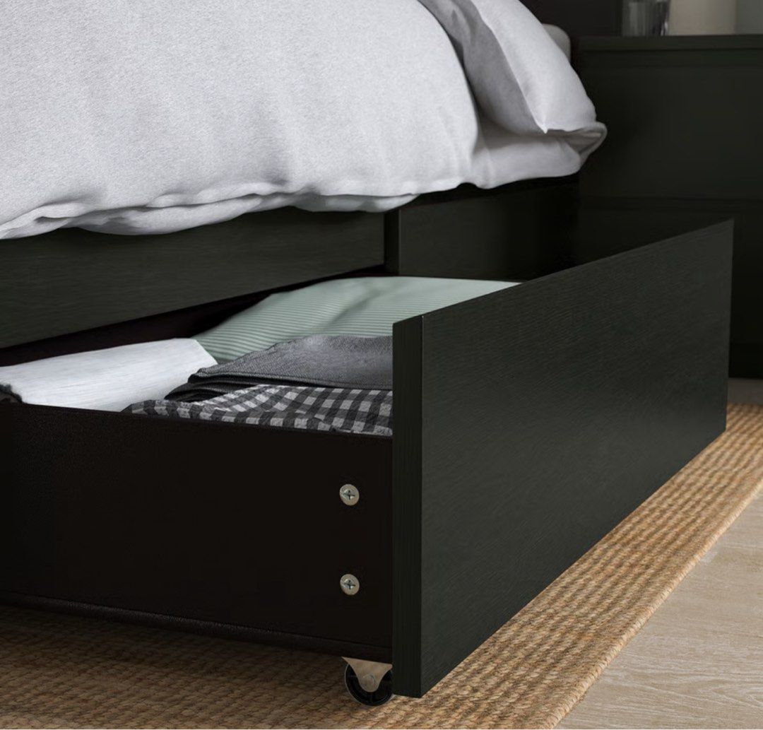 Ikea MALM Bedframe (Category: Bed Frames & Mattresses) located in San Juan City. Submitted by sageberries (Listing ID 1465842761, Image 3). Description: .