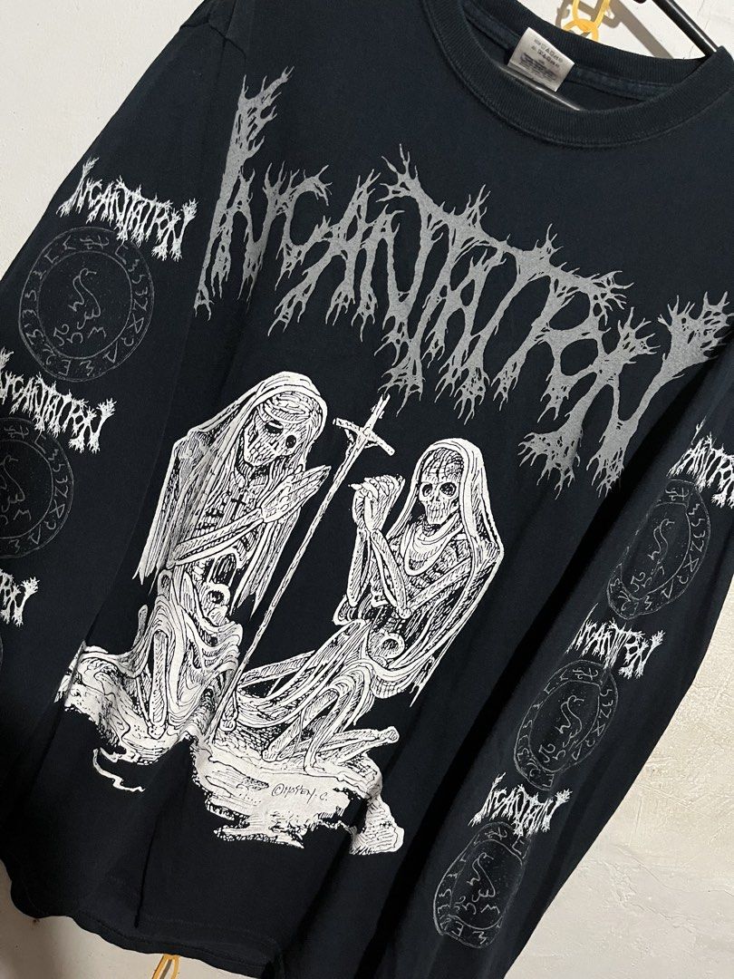 Incantatron (Category: Hoodies) located in Orani. Submitted by jhnrwthrift. (Listing ID 1465925797, Image 3). Description: Incantatron (Gildan tag) No issue Vintage type 19 l 28 .