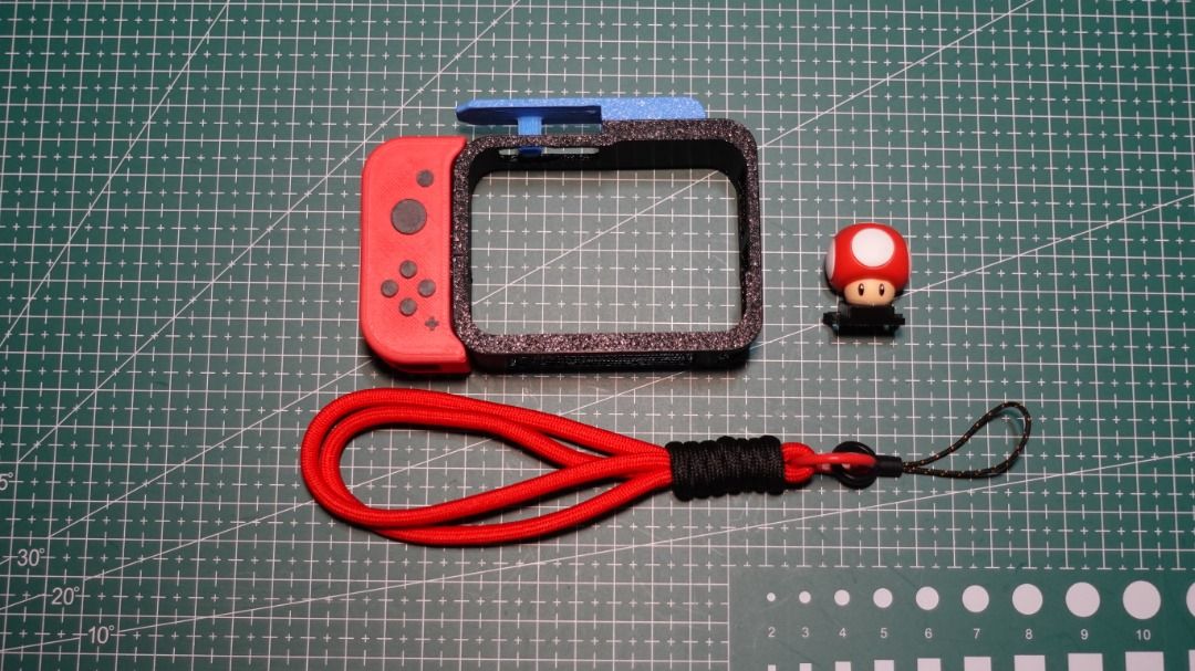 Insta360 Ace Pro 1 and Pro 2 3D Printed Case (Category: Camera Bags & Carriers) located in Mandaluyong City. Submitted by benjperez (Listing ID 1465930433, Image 1). Description: Custom 3D Printed cases for your Insta360 Ace Pro 1 and Pro 2 (2 Designs available) Price: 500.00 - Custom 3D printed Nintendo Switch grip case setup - Includes stylish black speckled main frame - Comes with both red and blue controller attachments - Includes matching la