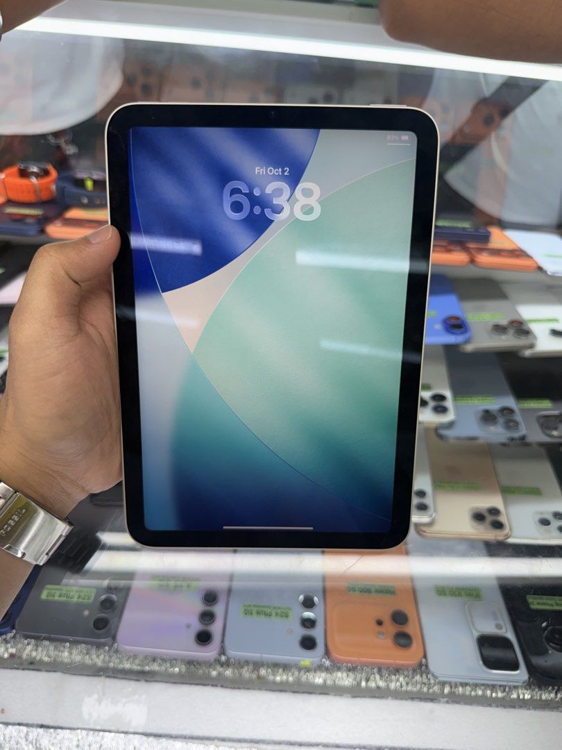 iPad Mini 6 256GB Wifi Use (Category: iPad) located in San Juan City. Submitted by Khalidmgdla08 (Listing ID 1465853203, Image 3). Description: FOR SALE | TRADE/SWAP Price: 23,999 On hand: iPad Mini 6✔️ 256GB ✔️ WIFI ✔️ 100% Original ✔️ 99% Makinis ✔️ 99% Smooth ✔️ NOT REFURB ✔️ NO HIDDEN ISSUES ✔️ NEVER BEEN REPAIRED ✔️ TEST TO SAWA✔️ FREE 3-UTOOLS ✔️ ANY MODEL OF IPHONE AND SAMSUNG ARE AVAILABLE! ✨ We accept: 🔹Cash 🔹Gcash 🔹Bank Transfer 🔹Cr
