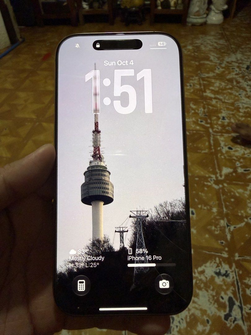 Iphone16 Pro Dessert Titanium 1TB (Category: iPhone 16 Series) located in Cavite. Submitted by thineramos (Listing ID 1465866251, Image 1). Description: Selling my Iphone16Pro 1TB Dessert Titanium. Complete Set unused cable wire. RFS: Upgrade to 18Pro .