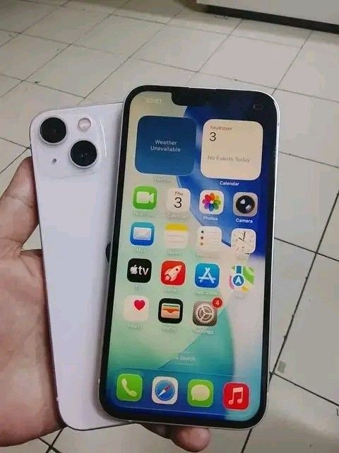 Iphone 13 wifi used (Category: iPhone 13 Series) located in Tarlac. Submitted by xianharveyy (Listing ID 1465836854, Image 2). Description: Ang ganda Dream phone ng lahat! 😍😍 iPhone 13 128GB✨ JUSKO DATING 50K SRP!!! BAGSAK PRESYO NA! Php 10300 na lng yarn dream phone na! Color pink HALF OF THE PRICE SA ORIGINAL PRICE AH. LIMITED LANG TO! SA MGA GUSTO BACK UP PHONE 😋 128GB Io26 Latest IOS Version No Face ID Good Truetone 80-90Battery Health WIF