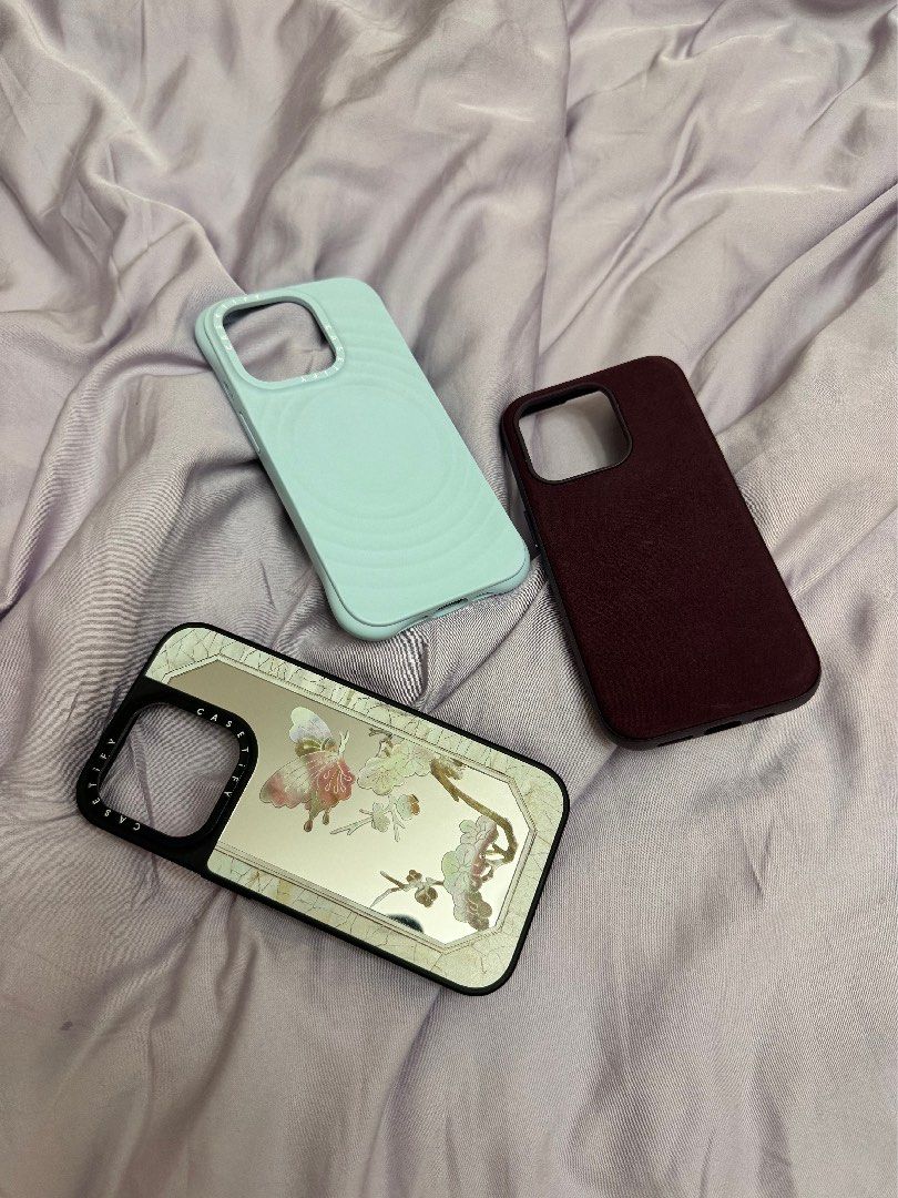 Iphone 15 Pro Magsafe Cases (Category: Cases & Sleeves) located in Caloocan City. Submitted by luckycharmangel (Listing ID 1465874878, Image 1). Description: Iphone 15 Pro Magsafe Cases All bought from orange app All for ₱500 MOP: BPI, Gcash, BDO.