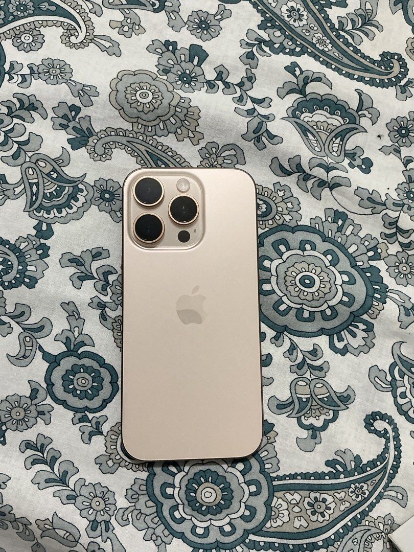 Iphone 16 pro (Category: iPhone 16 Series) located in General Trias. Submitted by zenwhale.2a6c7c (Listing ID 1465760675, Image 3). Description: 256 gb No issue, no dents or scratches With original box and cable Rfs : upgrade.