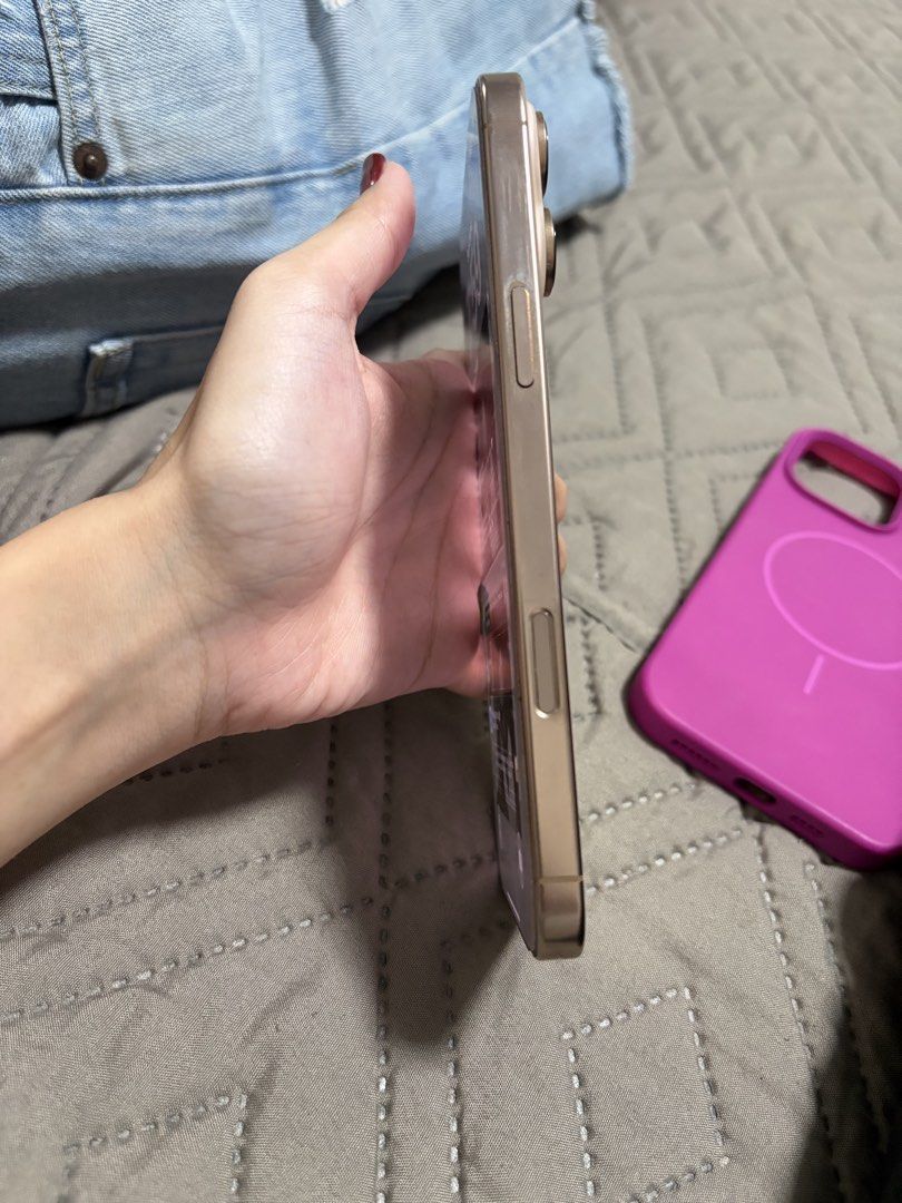 IPHONE 16promax 512gb (Desert titanium) (Category: iPhone 16 Series) located in Manila. Submitted by mamaeyonnaise (Listing ID 1465930347, Image 2). Description: FOR SALE: iPhone 16 Pro Max 512GB 📱✨ • Model: iPhone 16 Pro Max • Storage: 512GB • Battery Health: 91% 🔋 • Model/Region: ZP/A • Condition: Good condition • Fully functional • No issues • Ready to use 💰 Price: ₱_____ 📍 Location: _____ 📦 Meet-up / Shipping available 📩 Message me for 