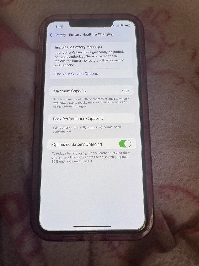 Iphone XS Max 256GB (Category: Others) located in Caloocan City. Submitted by jasonleet36121 (Listing ID 1465883264, Image 3). Description: Iphone XS Max 256GB Factory Unlocked Makinis with case and charger No history repair RFS- Upgrade .