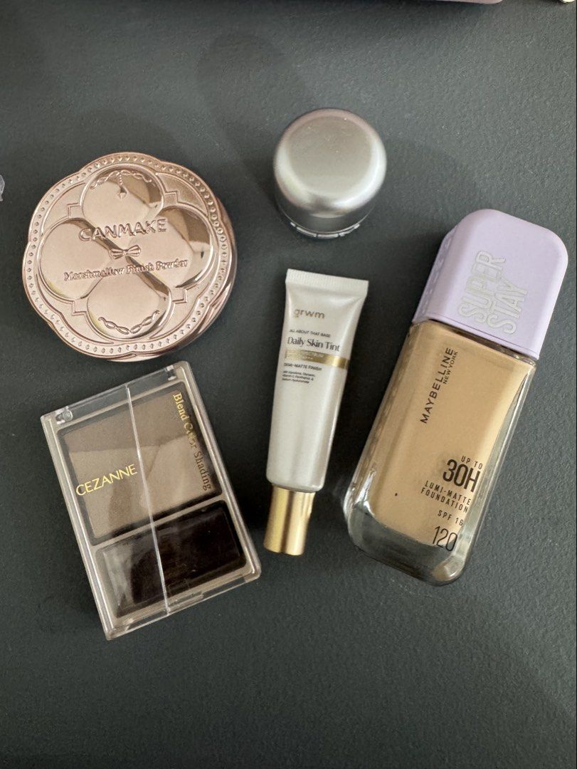Issy, Canmake & Cezanne Blush Powder Contour Highlighter (Category: Makeup) located in Manila. Submitted by hxrxxld (Listing ID 1458210141, Image 1). Description: Authentic Japanese Canmake & Cezanne products. Bought from JAPAN 1400 if bought as set CAN TINGI PRICES : - Canmake Marshmallow Finish Powder (Shade MI) - ₱450 - Cezanne Contour Palette (Shade 01) - 350 - Issy Dewy Cream Blush Stick Tart - ₱250 - GRWM skin tint (Shade Rose Beige) - ₱100