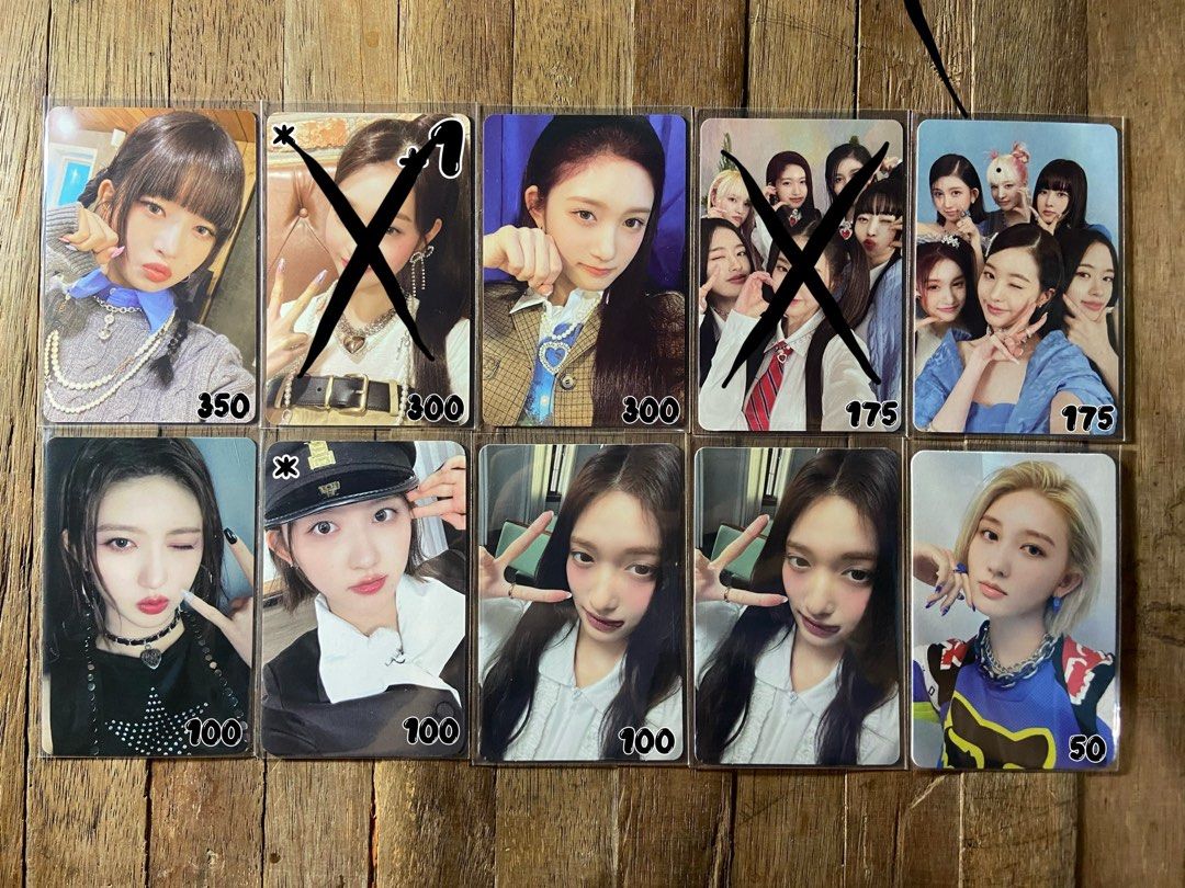 IVE Photocards (Category: K-Wave Merchandise) located in Manila. Submitted by peachycartz_ (Listing ID 1465762539, Image 1). Description: ᝰ.ᐟ wts lfb ph | #sam_sellz ୨୧ IVE Photocards ⋮ ₱ 50-350 ⋮ onhand, x sensi ⋮ gcash, jnt, prio payo/5d w nrdp › reply/dm to claim .ᐟ.