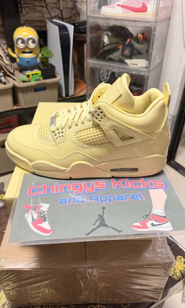 J4 x jbalvin (Category: Sneakers) located in Taguig. Submitted by chingy16 (Listing ID 1465950243, Image 1). Description: sale below SRP!!!! j4 x jbalvin Lemonade sz 10.5 10.5 sealed local release 11,500each take both 20k taguig area!.