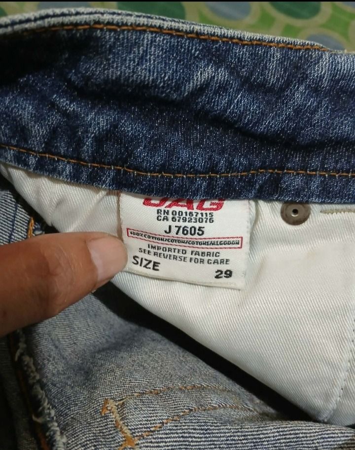 Jagthug Blue Denim Jeans (Category: Jeans) located in Balagtas. Submitted by janlex (Listing ID 1465811064, Image 3). Description: Classic blue denim jeans from Jagthug in a regular fiit size 29..