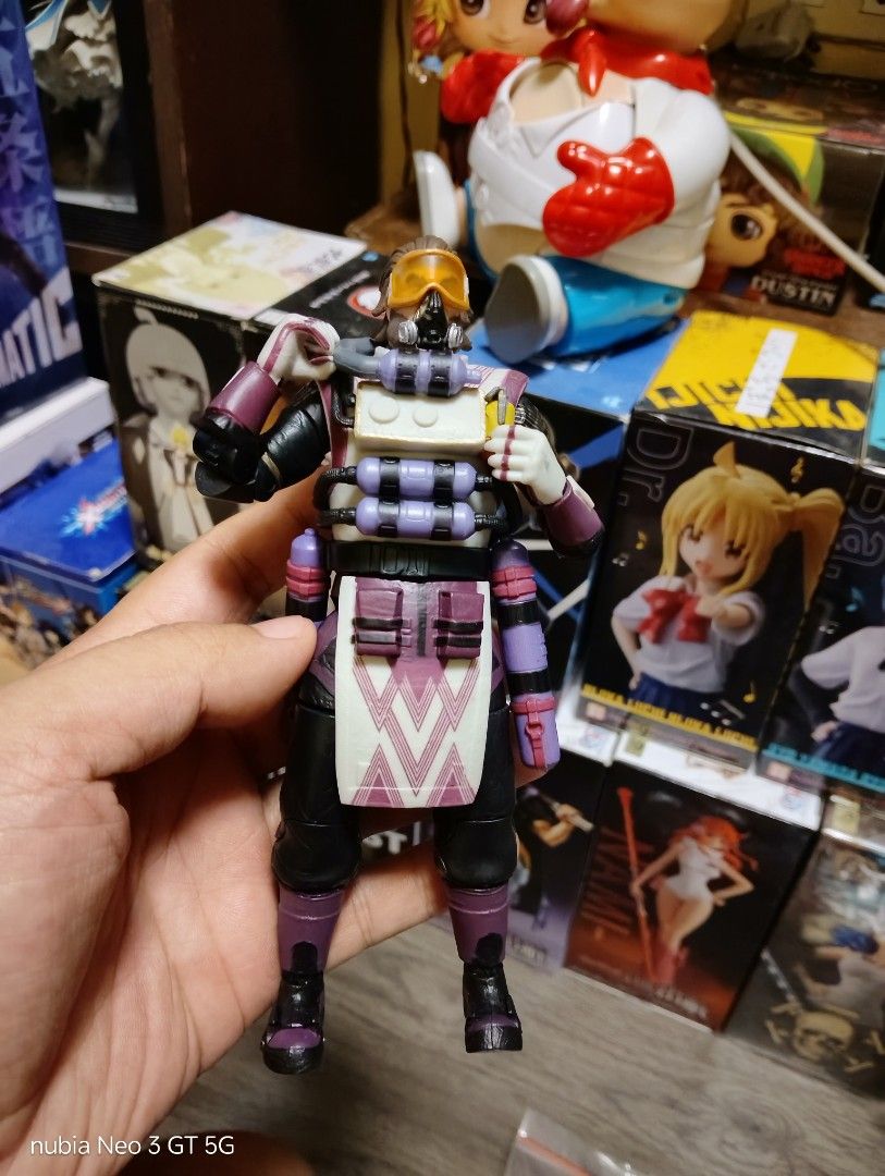 Jakks Pacific Apex Legends Action Figure Caustic (Category: Action & Battle Toys) located in Mabalacat. Submitted by babyjamil1919 (Listing ID 1465893733, Image 1). Description: Authentic as is only.