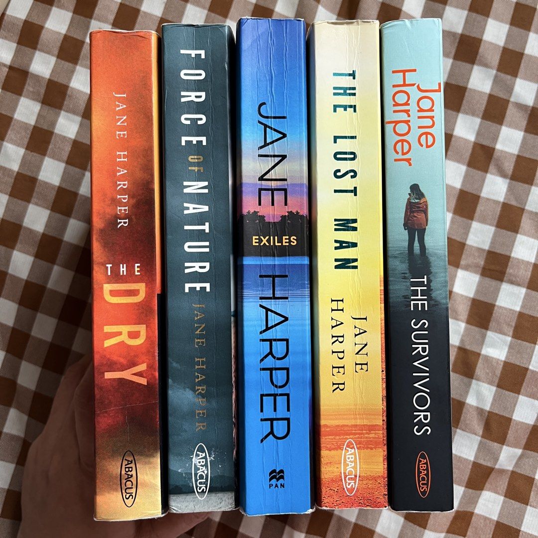 Jane Harper Books (Category: Storybooks) located in Iligan City. Submitted by pringleovs07 (Listing ID 1465839567, Image 2). Description: 📎 200 each ❌ SOLD: The Lost Man, Exiles, The Survivors ✅ Available: The Dry, Force of Nature.