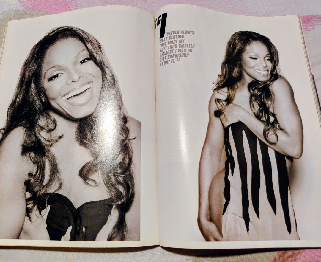 Janet Jackson Giant Magazine Cover (Category: Magazines) located in Batangas. Submitted by nickiperry12 (Listing ID 1465882049, Image 2). Description: Comes with lots of music and music artist like Fergie, The killers, Justin Timberlake, Fall Out Boys and many more. Cover artis Janet Jackson has some yellow pages on first two page but the rest of 10 pages article and photos of her are in good condition. Fergie has 8 page photos and article inside
