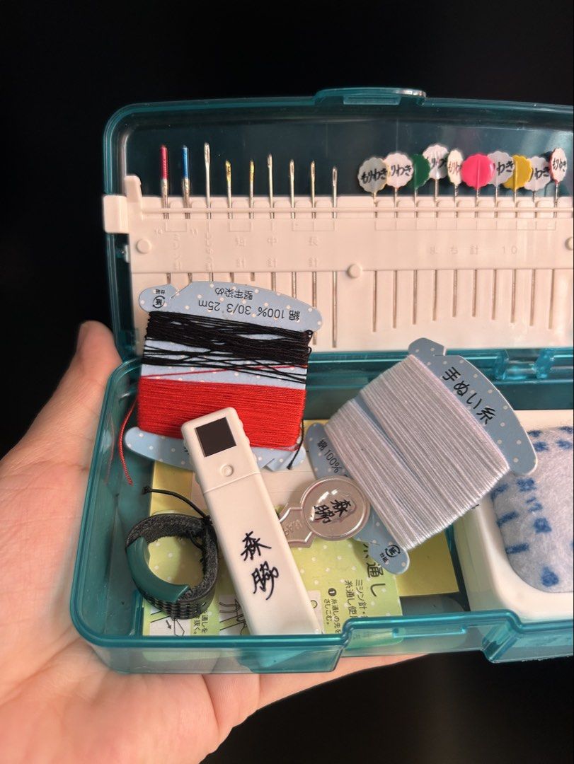🍀✨Japanese Portable Sewing Kit✨🍀 (Category: Home Improvement Tools & Accessories) located in Manila. Submitted by zscollectibles (Listing ID 1465769446, Image 3). Description: 🍀Before 180php🍀 🍀Now 150php🍀 🍀✨Please read before messaging. Thank you.✨🍀 ❗️No return no exchange. Actual item posted. Will send other photos sa sure na kukunin. ❗️No haggling. LP Posted. ❗️No cancellation once order confirmed and scheduled for shipping. ❗️J&T, or y