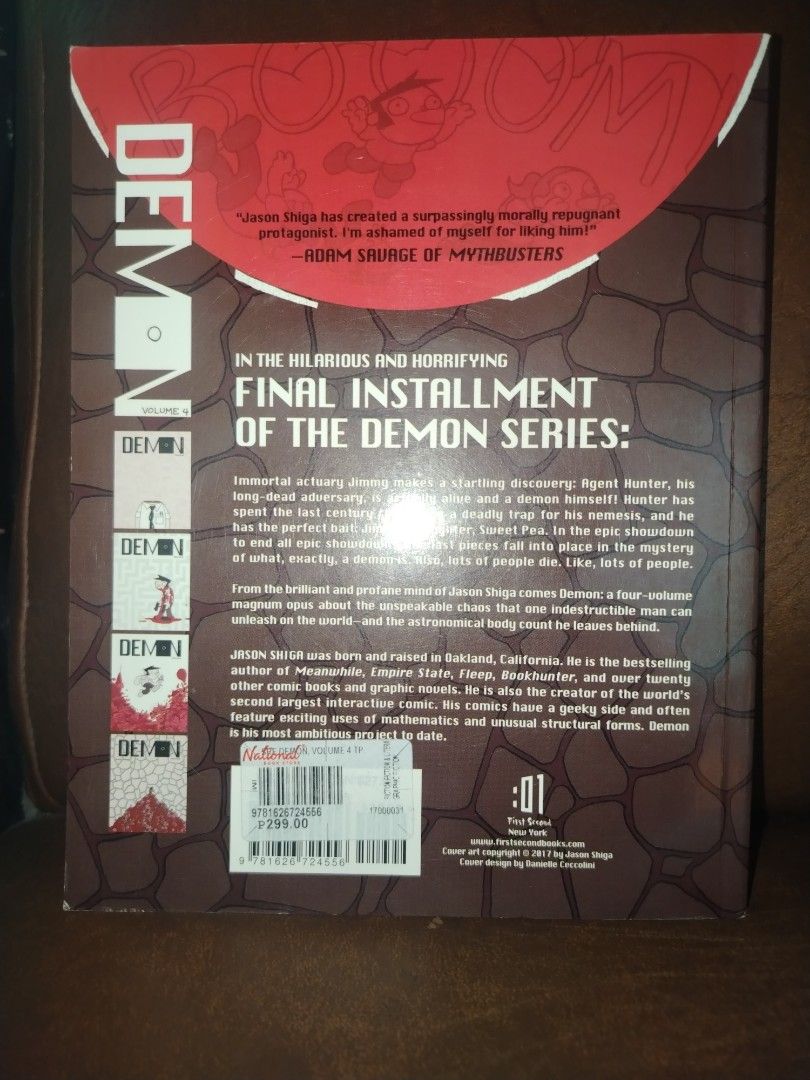 Jason Shiga - Demon (Vol. 4) (Category: Comics & Manga) located in Bulacan. Submitted by shizzweez (Listing ID 1465873367, Image 2). Description: If you know this story and have been looking for this volume, this one's for you! Grab this copy and enjoy it!.
