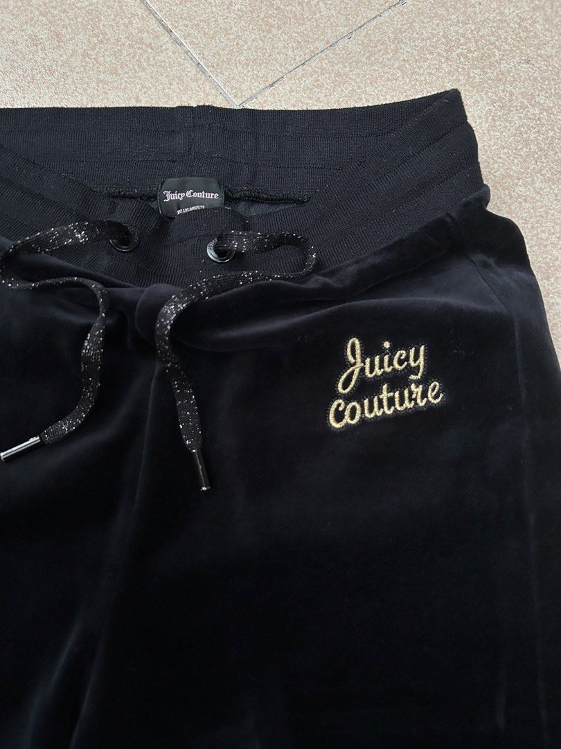 Juicy Couture Classic Velour Joggers (Category: Other Bottoms) located in Manila. Submitted by zerowasteco. (Listing ID 1465903584, Image 2). Description: -As new condition -Dimes:Length 37 Waistline 26-30 -10/10 Color rate -No issue -Still Negotiable Dm for more info!.