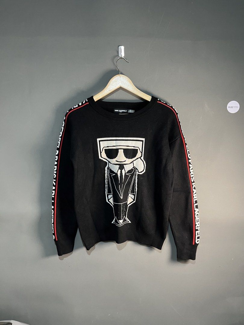 Karl lagerfeld sweater (Category: Announcements) located in Palo. Submitted by marllennon (Listing ID 1465876143, Image 1). Description: Karl lagerfeld sweater authentic no issue excellent condition color rate :10/10 W- 19.5 L - 24 Location: Palo leyte JNT EXPRESS 🚚.