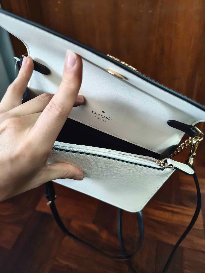 Kate Spade Madison Crossbody (Category: Cross-body Bags) located in Quezon City. Submitted by luisykeh (Listing ID 1465824639, Image 3). Description: Brand new, 100% authentic Kate Spade Madison Crossbody. Made with beautiful, durable saffiano leather in a timeless structured design. Compact but easily fits your phone, wallet, and daily essentials. Condition: Brand New Inclusions: Bag + Original Paper Bag Payment: GCash or Cash Delivery: Pickup o