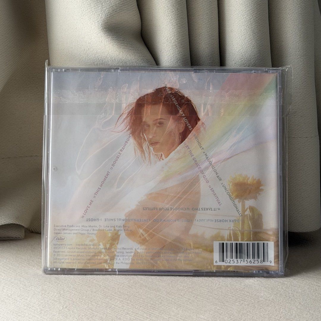 Katy Perry - PRISM (Audio CD) (Category: CDs & DVDs) located in Mabalacat. Submitted by philscabinet (Listing ID 1465848510, Image 2). Description: Edition: Standard Type of Pressing: Philippine pressing Condition and Storage: Lightly used, Stored in resealable plastic sleeve Decluttering my CD Collection. Price may be negotiable if taking three or more items. Just send a DM if interested. For Meet-ups Manila: Ayala Malls Manila Bay or PARQAL Mal
