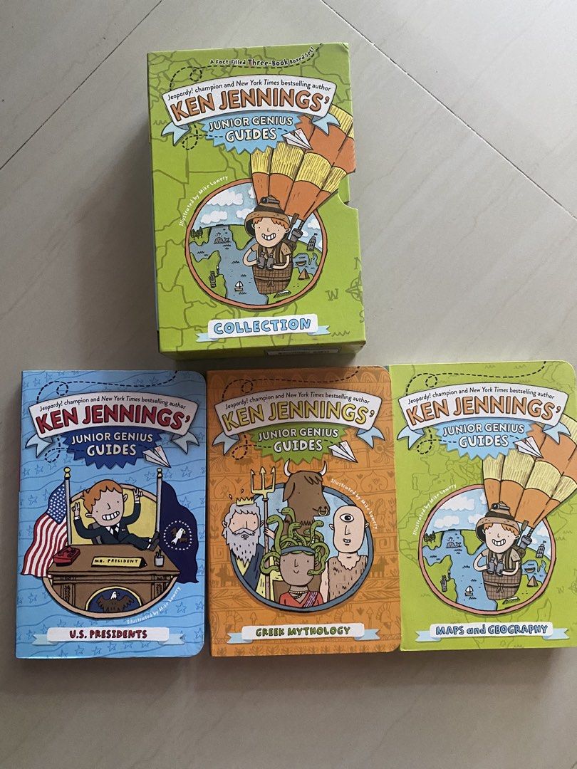 Ken Jennings Book Set (Category: Children's Books) located in Tumauini. Submitted by bihisbyme (Listing ID 1465912453, Image 1). Description: .