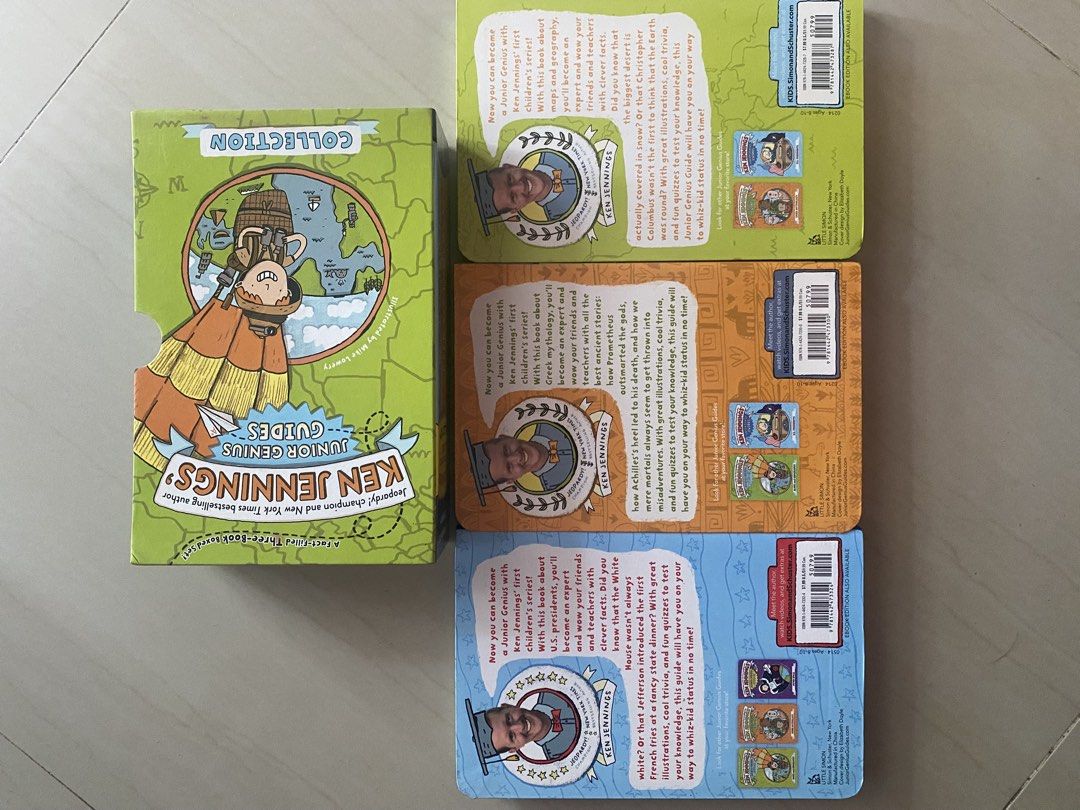 Ken Jennings Book Set (Category: Children's Books) located in Tumauini. Submitted by bihisbyme (Listing ID 1465912453, Image 3). Description: .