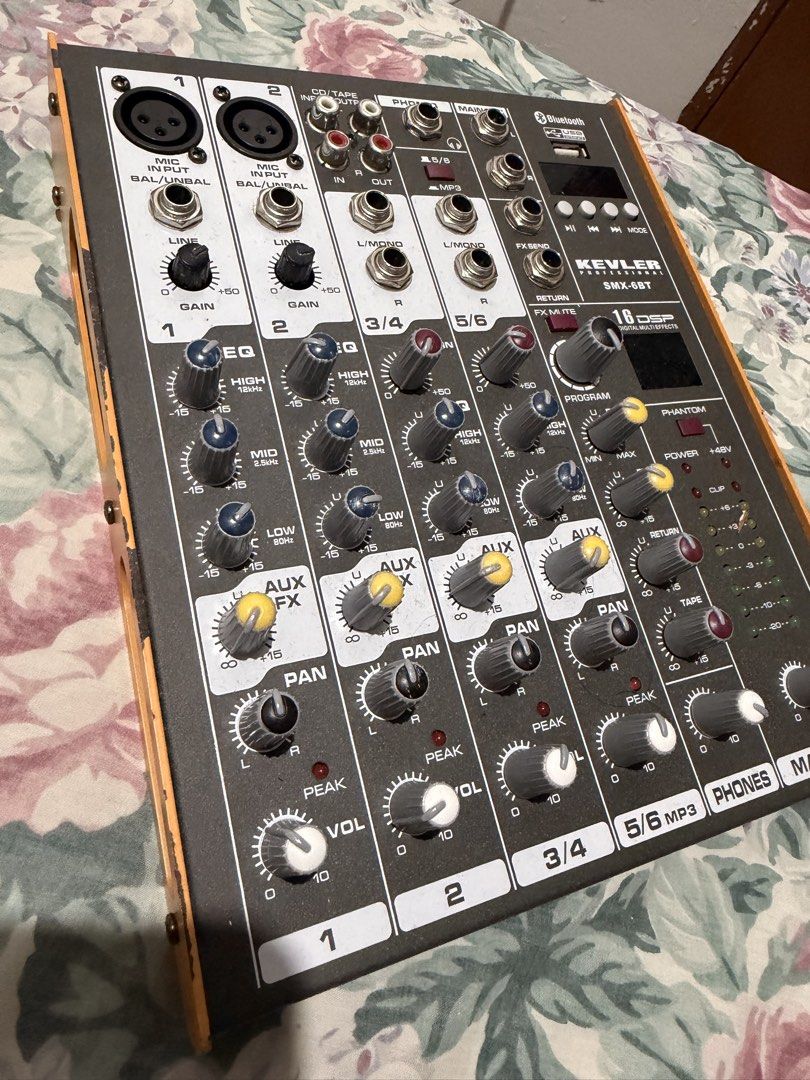 KEVLER SMX-6BT (Category: Soundbars, Speakers & Amplifiers) located in Cebu City. Submitted by patrick081997 (Listing ID 1465794587, Image 2). Description: Extra mixer not using anymore. Still negotiable .