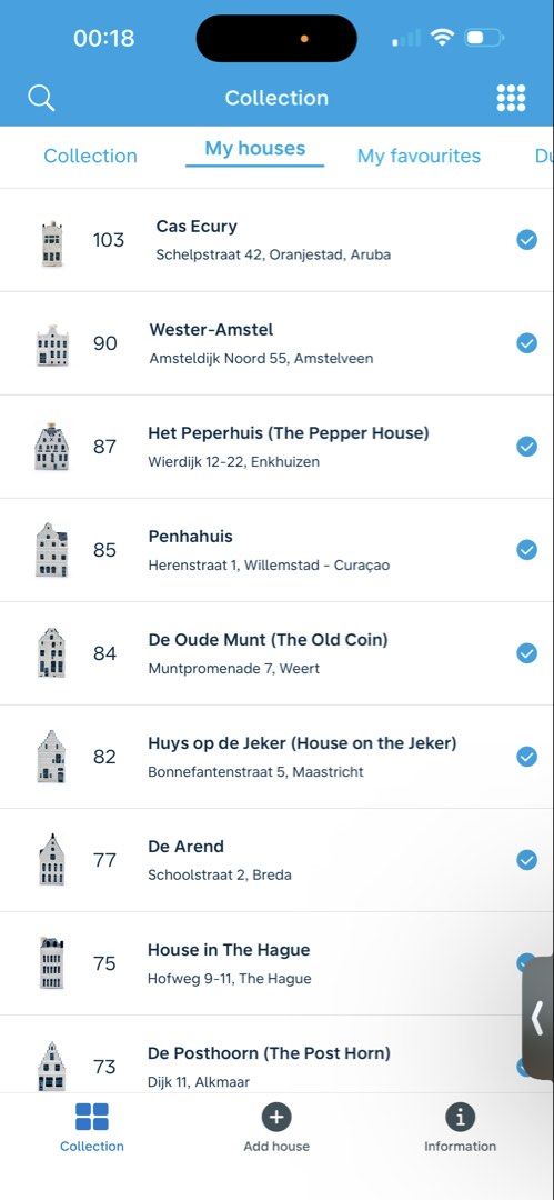 KLM HOUSES (Category: Figurines & Statues) located in Manila. Submitted by personalprelovedmnl (Listing ID 1465930814, Image 1). Description: KLM HOUSES NUMBERS INDICATED IN THE PHOTOS RFS: letting go of my collection.