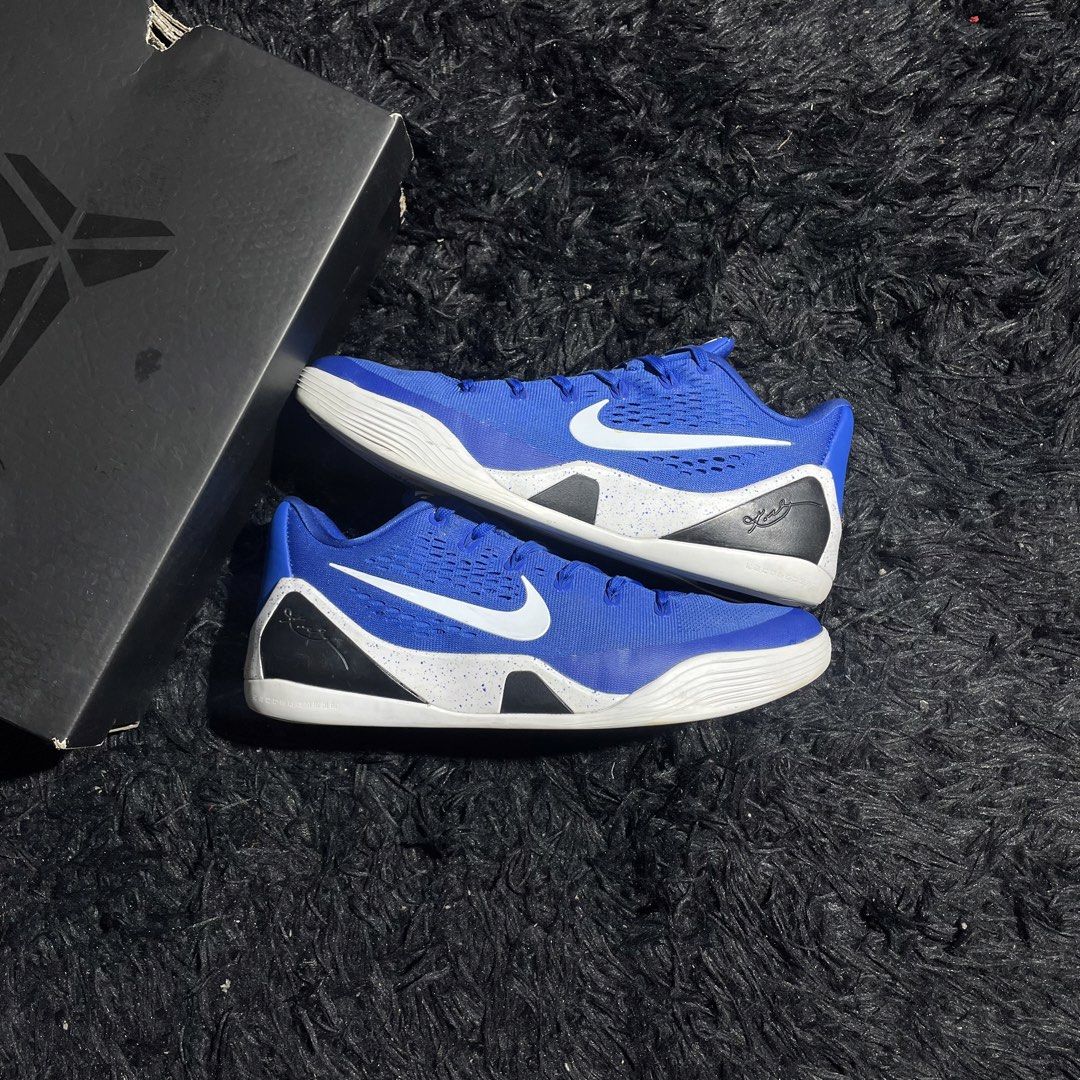 Kobe 9 Game royal (Category: Sneakers) located in Manila. Submitted by 21st.cop (Listing ID 1465900146, Image 1). Description: Kóbe 9 Game royal •Size: 12 US Men •Good condition •Php: 6,995 firm.