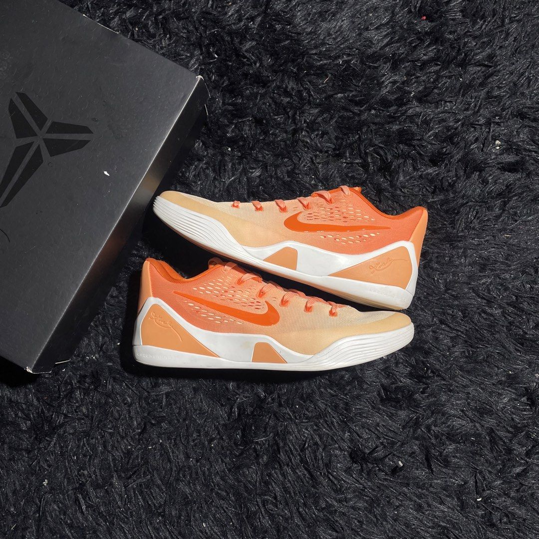Kobe 9 Orange frost (Category: Sneakers) located in Manila. Submitted by 21st.cop (Listing ID 1465900480, Image 1). Description: Kóbe 9 Orange frost •Size: 12 US Men •Good condition •Php: 6,495 .