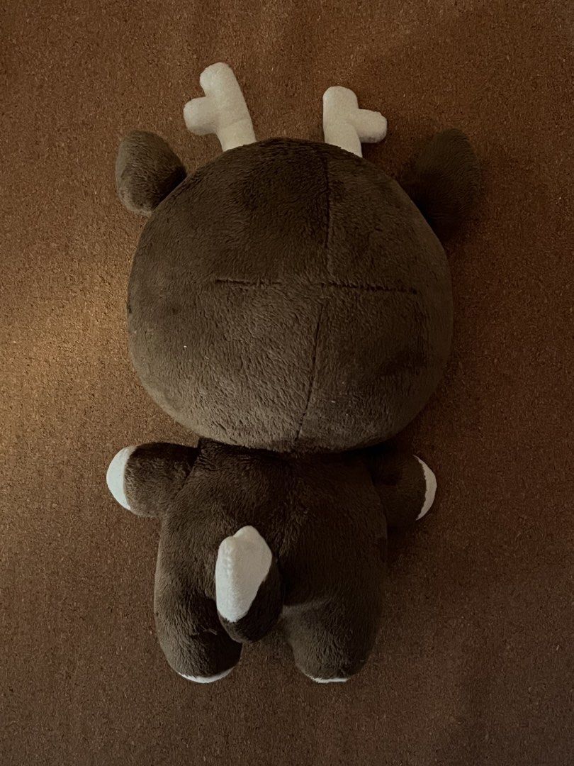 Koshi Sugawara Plush Doll Haikyuu (Category: Plushies & Soft Toys) located in Baguio. Submitted by gaara1234 (Listing ID 1465760568, Image 2). Description: - Adorable soft plush doll in a brown deer onesie - Features cute white antlers, small white tail, and white belly patch - Styled with grey hair, embroidered face details, and a cheerful open mouth expression - Fluffy, clean fabric all over for maximum cuddliness - Perfect for gifts, collector