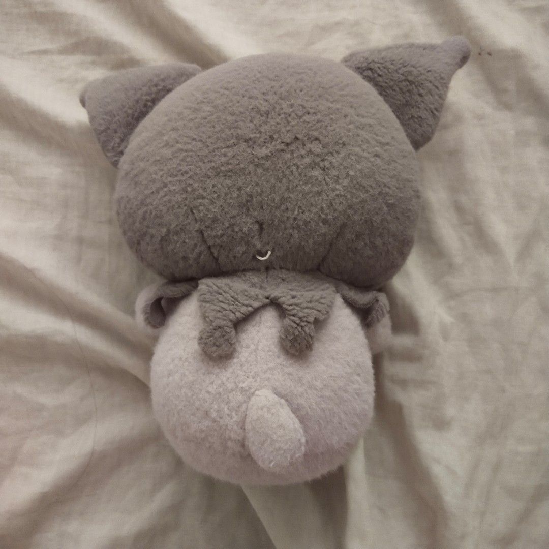 Kuromi plushie 21cm (Category: Plushies & Soft Toys) located in Manila. Submitted by mrswinterstrange (Listing ID 1465853000, Image 2). Description: Note that this is not authentic Sanrio. Delivery fee is also buyer's responsibility. This will come from Novaliches, QC. Feel free to message me for any questions..
