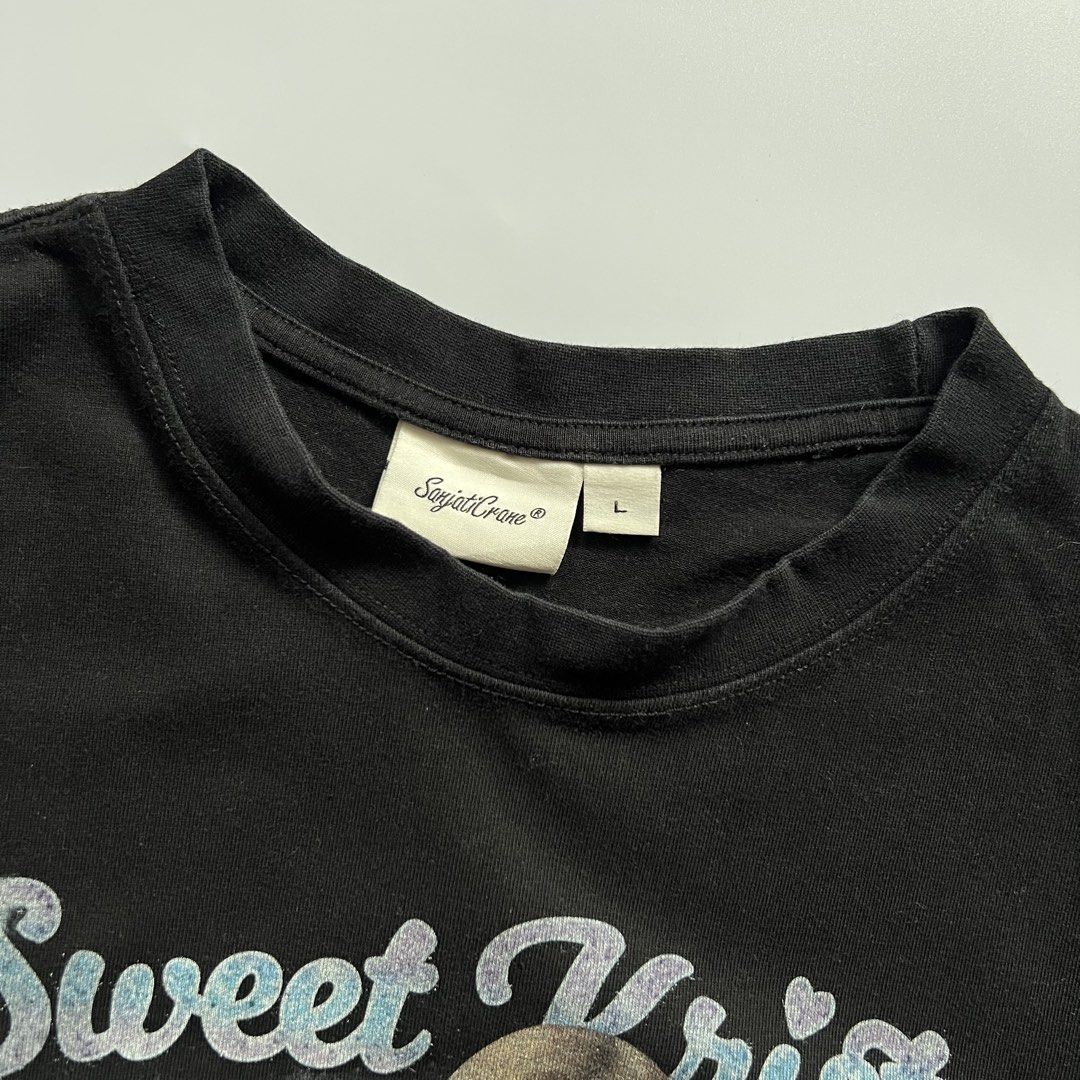 Kylie Jenner Graphic Rap Tee (Category: Tshirts & Polo Shirts ) located in Makati City. Submitted by merto_side (Listing ID 1465821693, Image 3). Description: Kylie Jenner Graphic Rap Tee Dimes:W22xL28 Issue:none heavyweight cotton ₱400 +Shipping fee.