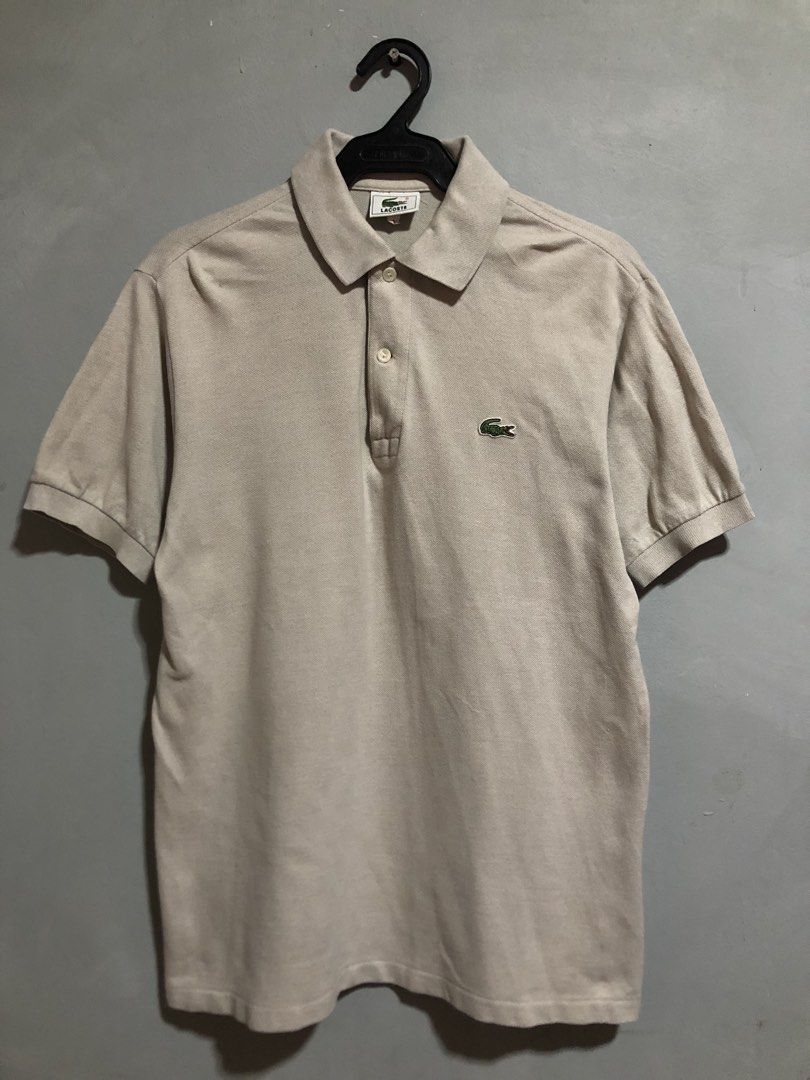 Lacoste Beige Polo Shirt (Category: Tshirts & Polo Shirts ) located in Tarlac. Submitted by jds_thrift (Listing ID 1465774739, Image 1). Description: 𝗟𝗔𝗖𝗢𝗦𝗧𝗘 𝗣𝗢𝗟𝗢 𝗦𝗛𝗜𝗥𝗧 𝘊𝘭𝘢𝘴𝘴𝘪𝘤 𝘣𝘦𝘪𝘨𝘦 𝗧𝗔𝗚: Lacoste 𝗖𝗢𝗡𝗗𝗜𝗧𝗜𝗢𝗡: 9/10 𝗦𝗜𝗭𝗘: M-L 𝗠𝗘𝗔𝗦𝗨𝗥𝗘𝗠𝗘𝗡𝗧𝗦: L 27” × W 20” 💸 𝗠𝗜𝗡𝗘: ₱250 🔥 𝗦𝗧𝗘𝗔𝗟: ₱300 ⚡ 𝗚𝗥𝗔𝗕: ₱350 (Automatically yours) 📌 𝗖𝗟𝗔𝗜𝗠𝗦 𝗖𝗟𝗢𝗦𝗘: START NA BIDDING KAPAG MAY NAGCOMMENT N