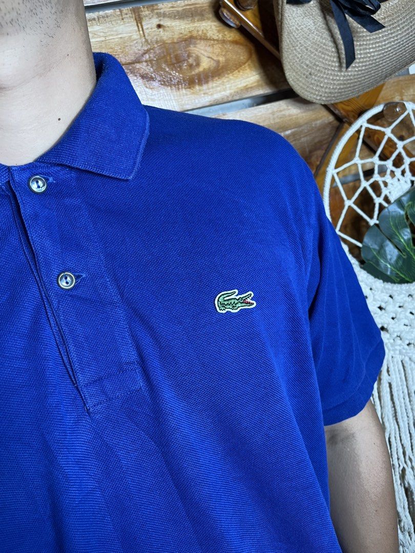 Lacoste Classic Fit Polo for Men (Category: Tshirts & Polo Shirts ) located in Pagadian. Submitted by angelcanzado (Listing ID 1465948028, Image 3). Description: Lacoste Classic Fit Polo for Men Excellent Condition Complete Tags Embroidered Logo Color Rate: 9.8/10 not faded 💙 XL on Tag .