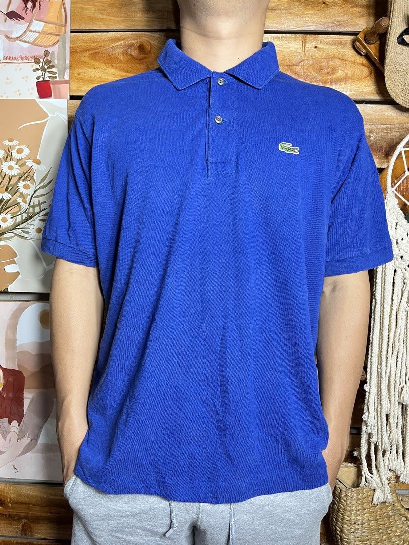 Lacoste Classic Fit Polo for Men (Category: Tshirts & Polo Shirts ) located in Pagadian. Submitted by angelcanzado (Listing ID 1465948028, Image 1). Description: Lacoste Classic Fit Polo for Men Excellent Condition Complete Tags Embroidered Logo Color Rate: 9.8/10 not faded 💙 XL on Tag .