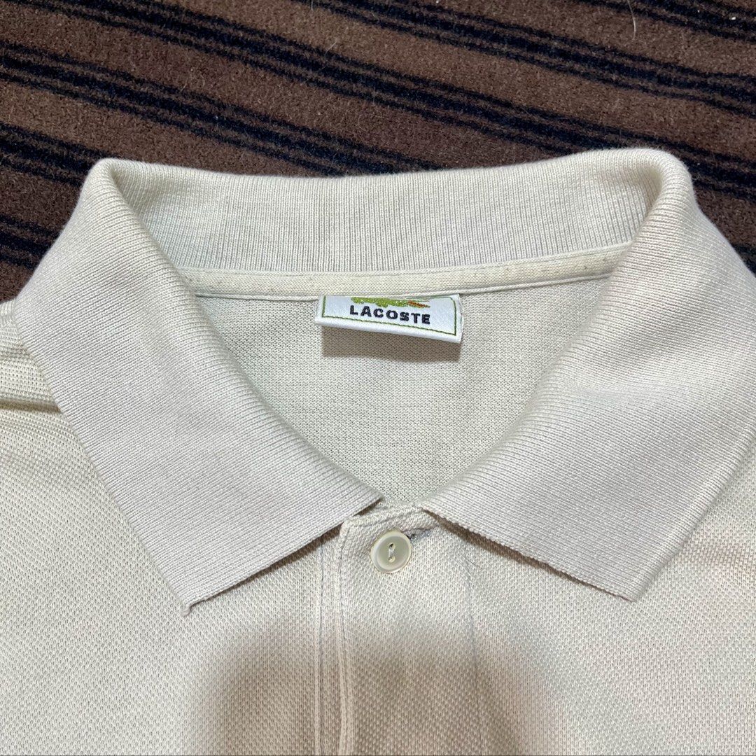 Lacoste mens polo shirt (Category: Tshirts & Polo Shirts ) located in Santa Rosa. Submitted by bhelprelovedcloset (Listing ID 1465877383, Image 2). Description: See picture for details for some flaws.