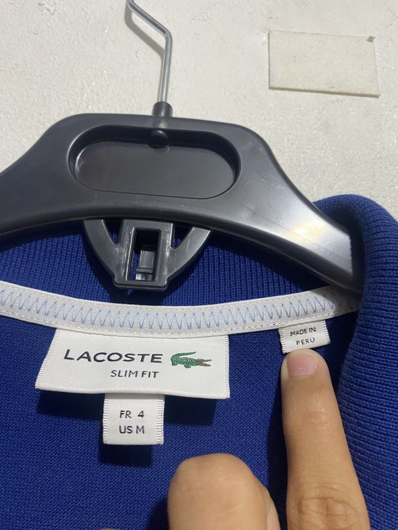 LACOSTE POLO SHIRT (Category: Tshirts & Polo Shirts ) located in Caloocan City. Submitted by alexahvaldez (Listing ID 1465784222, Image 3). Description: 19 width 26.5 length like new condition check last pic dm me📲.