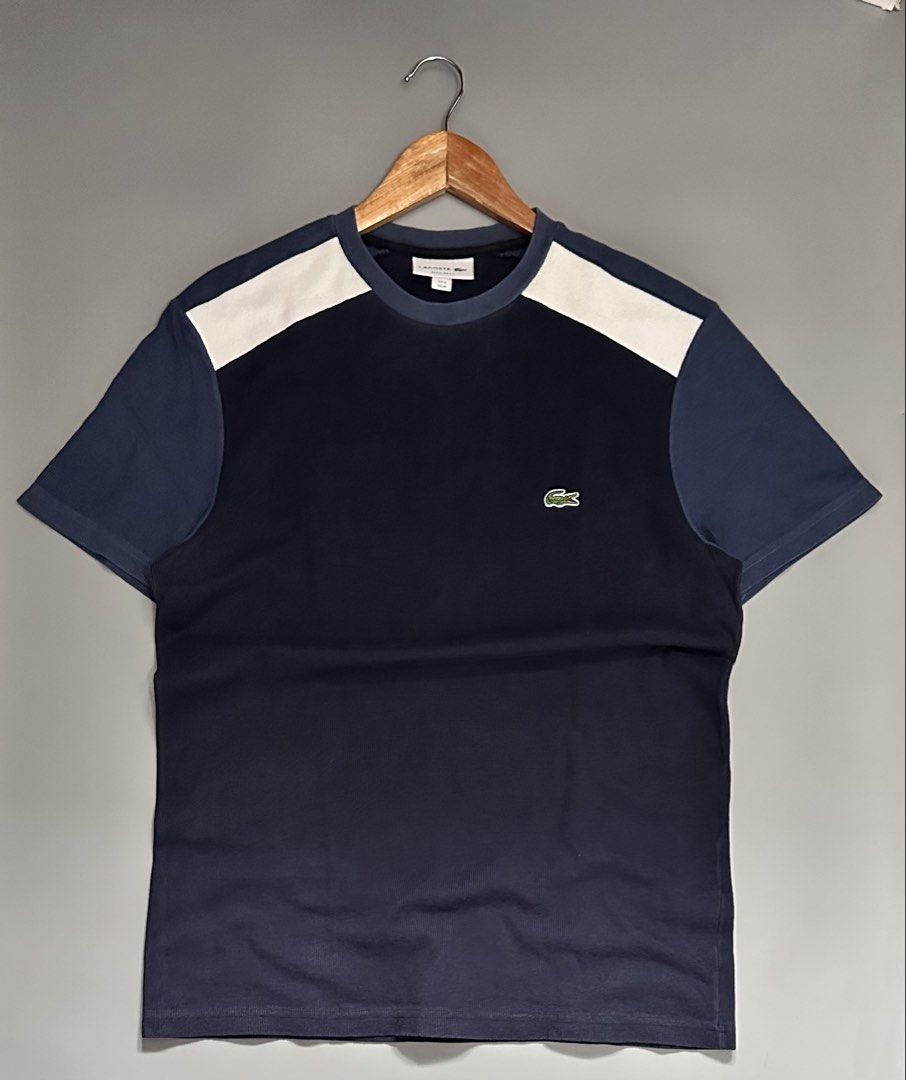 Lacoste Tshirt (Category: Activewear) located in Manila. Submitted by thriftavenueph (Listing ID 1465804195, Image 1). Description: Fs: Lacoste Tshirt Size: 20.5x28, M to semi L Condition: excellent, no issue, 10/10 color Price: 1,100.