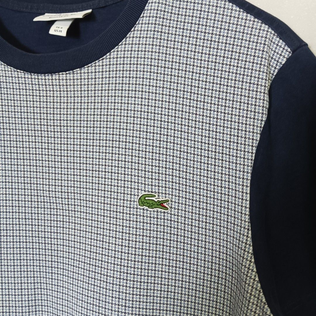 Lacoste T-shirt (Category: Tshirts & Polo Shirts ) located in Marawi City. Submitted by rajieeee (Listing ID 1465893173, Image 2). Description: SALE ‼️500 ONLY ‼️ Very Good Condition Color rate 9.6/10 Authentic 19 by 27 Issue: Last Pic ( easy to repair).