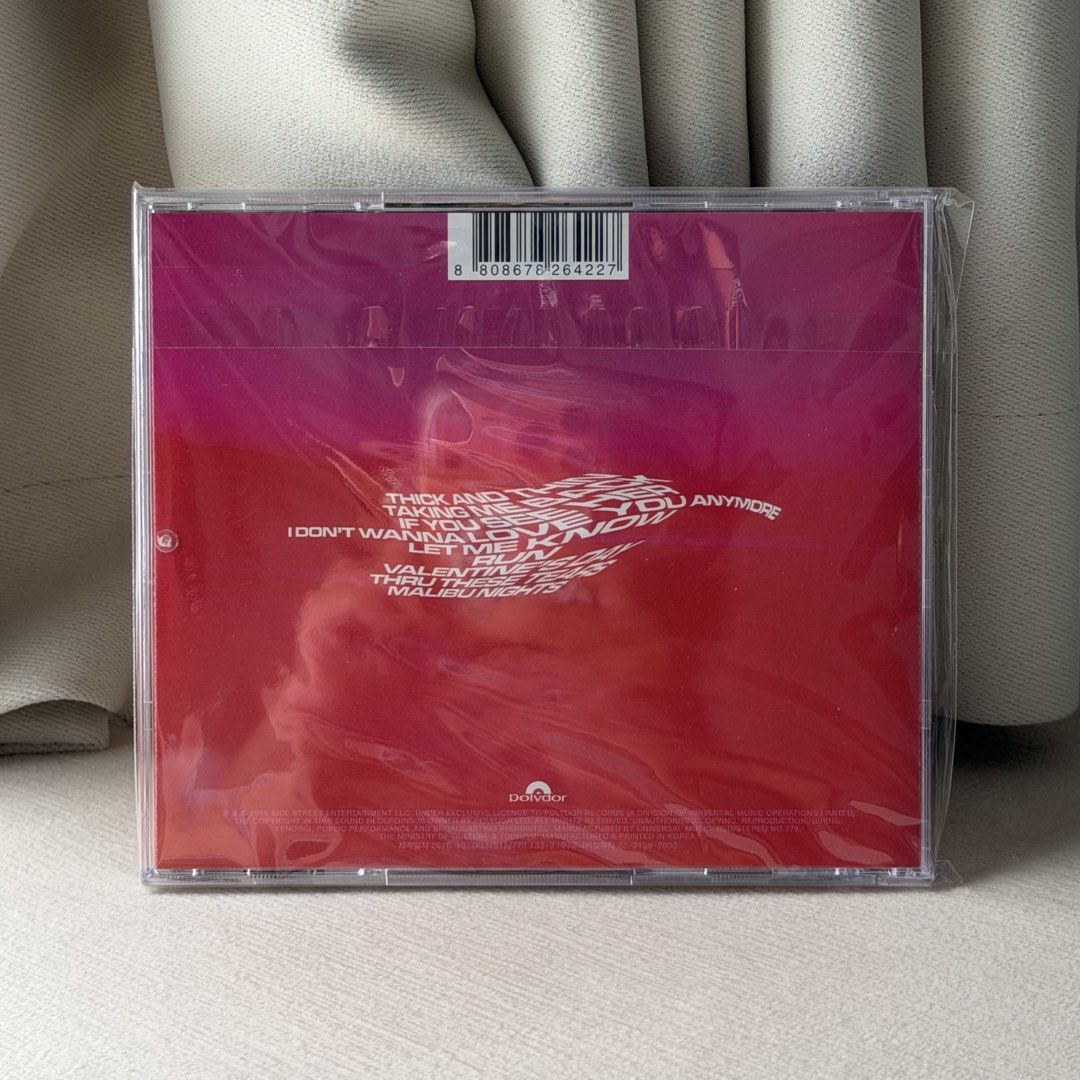 LANY - Malibu Nights (Korea Edition CD) (Category: CDs & DVDs) located in Mabalacat. Submitted by philscabinet (Listing ID 1465847401, Image 2). Description: Edition: Standard Type of Pressing: South Korea pressing Condition and Storage: Lightly used, Stored in resealable plastic sleeve Decluttering my CD Collection. Price may be negotiable if taking three or more items. Just send a DM if interested. For Meet-ups Manila: Ayala Malls Manila Bay or